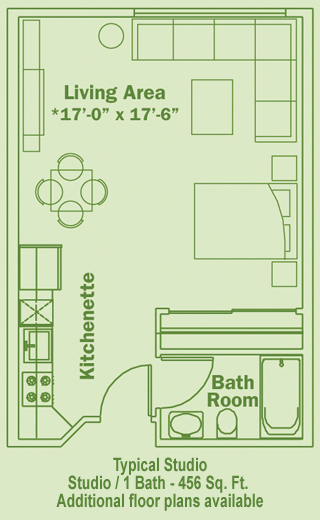 Studio Floorplan